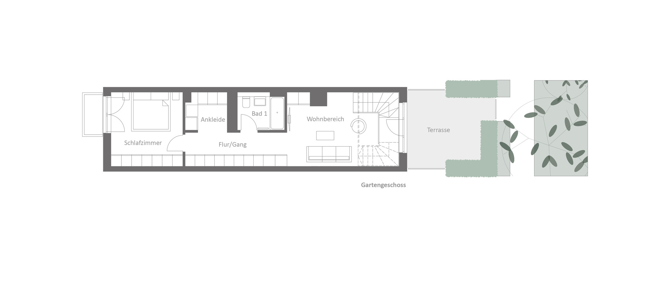复式公寓 München Neuhausen 02 平面图 14864