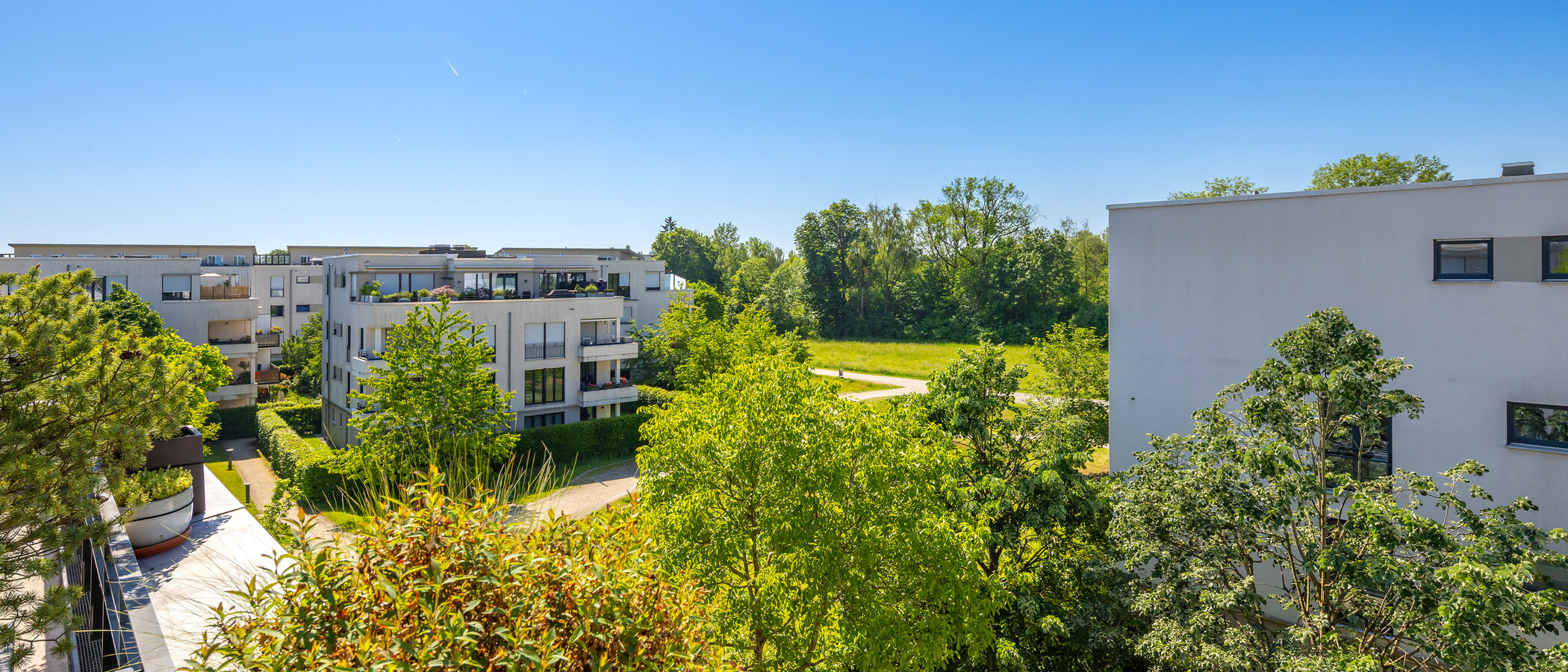 屋顶露台公寓 München Altbogenhausen 02 景观 14872