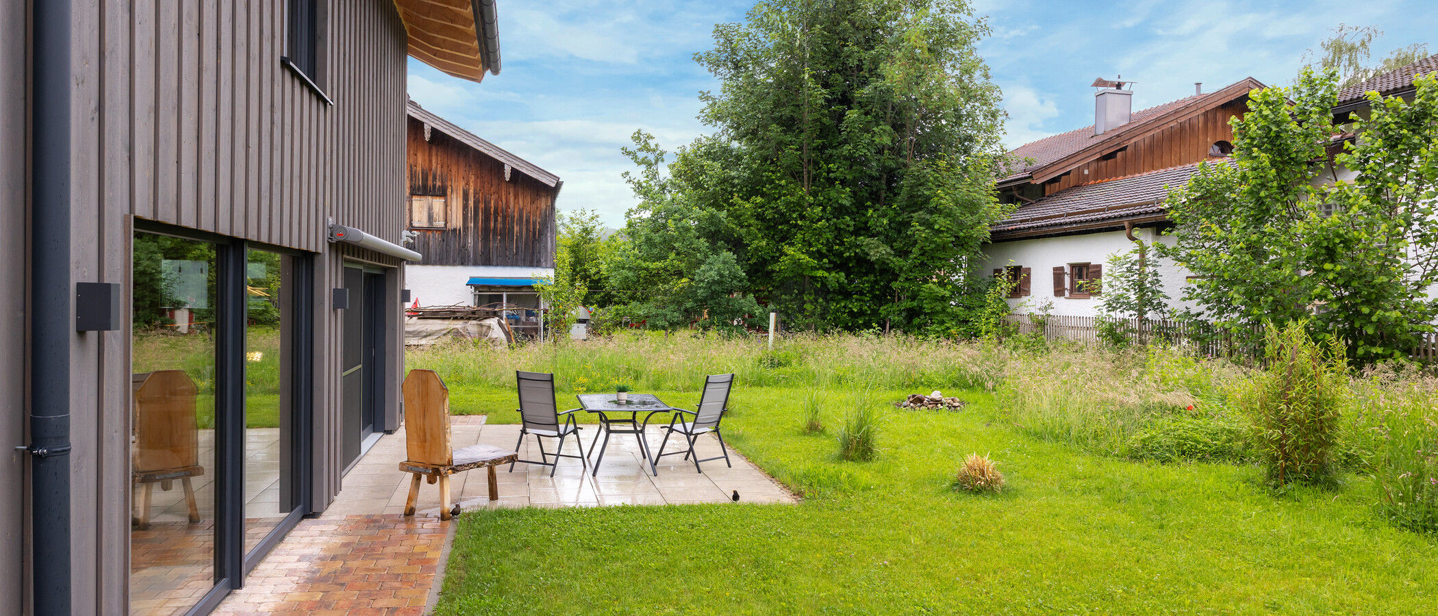 独户住宅 Miesbach 02 花园 14887