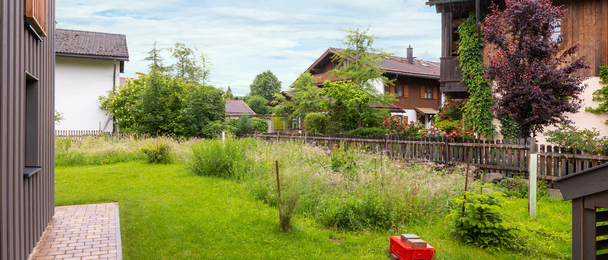 独户住宅 Miesbach 03 花园 14887