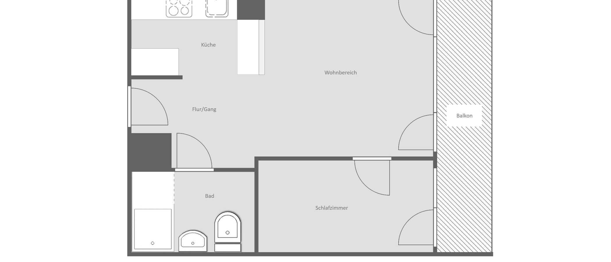 公寓 München Johanneskirchen 01 平面图 14909