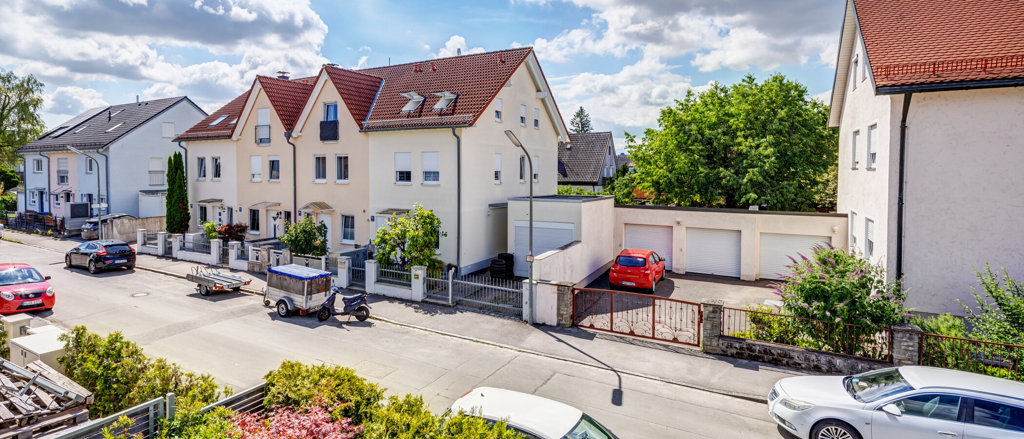 半独立式住宅 München Feldmoching 01 景观 14917