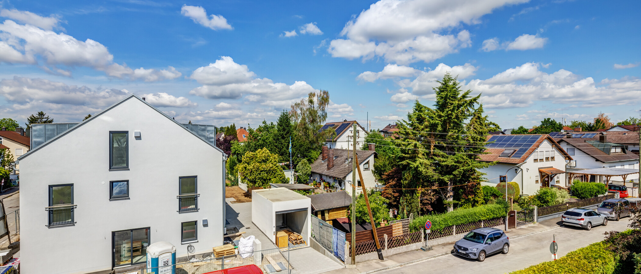 半独立式住宅 München Feldmoching 03 景观 14917