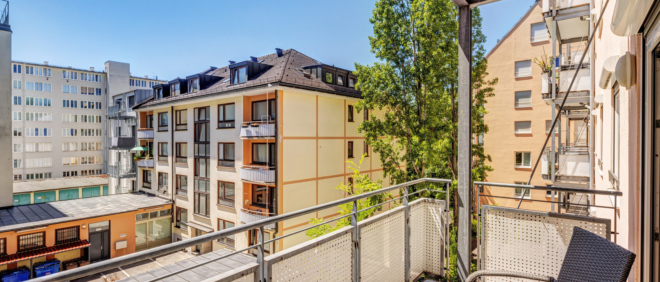 公寓 München Maxvorstadt 01 阳台 14928