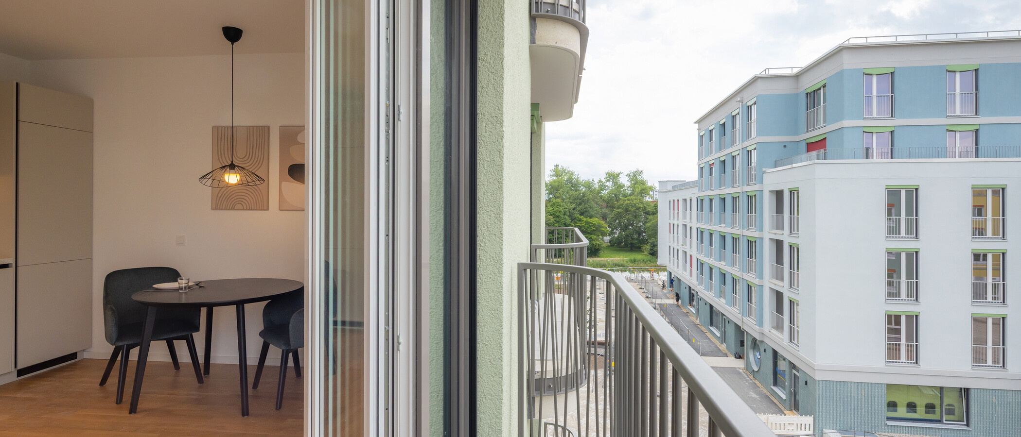 公寓 München Berg am Laim 01 阳台 14938