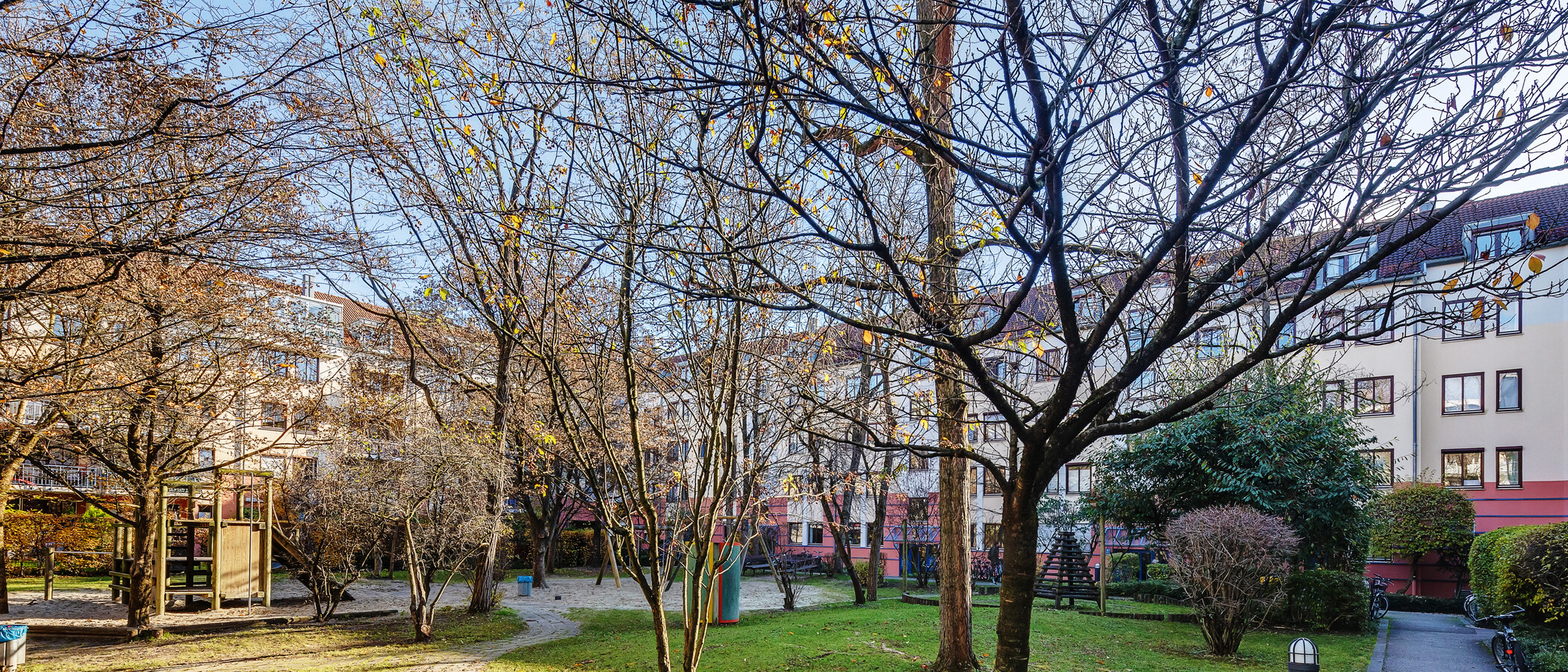 公寓 München Schwabing-Nord (zw. Belgrad- & Leopoldstraße) 01 内院 1494