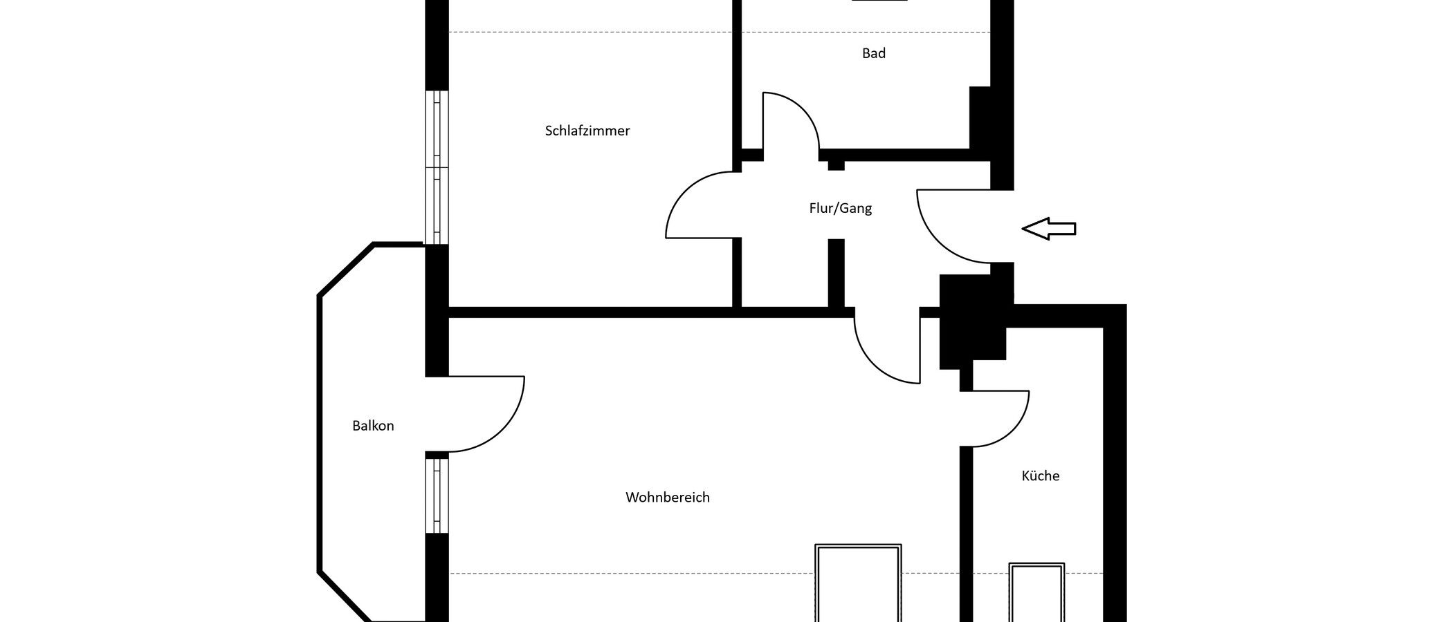 阁楼公寓 München Solln 01 平面图 15038