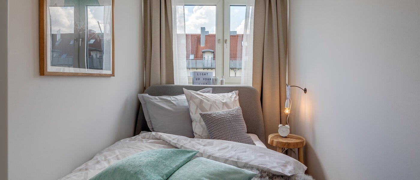 公寓 München Schwabing-Georgenschwaige 01 卧室 1561