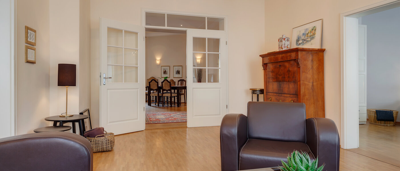 公寓 München Gärtnerplatzviertel 05 客厅 1590