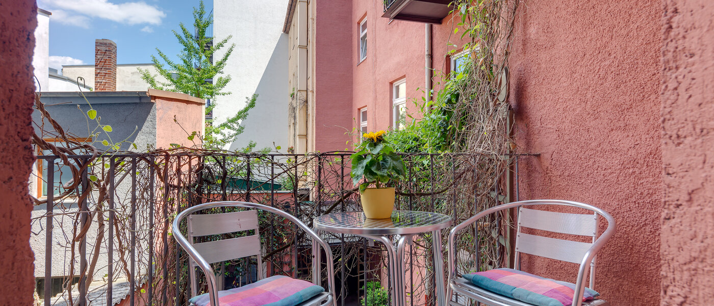 公寓 München Gärtnerplatzviertel 01 阳台 1590
