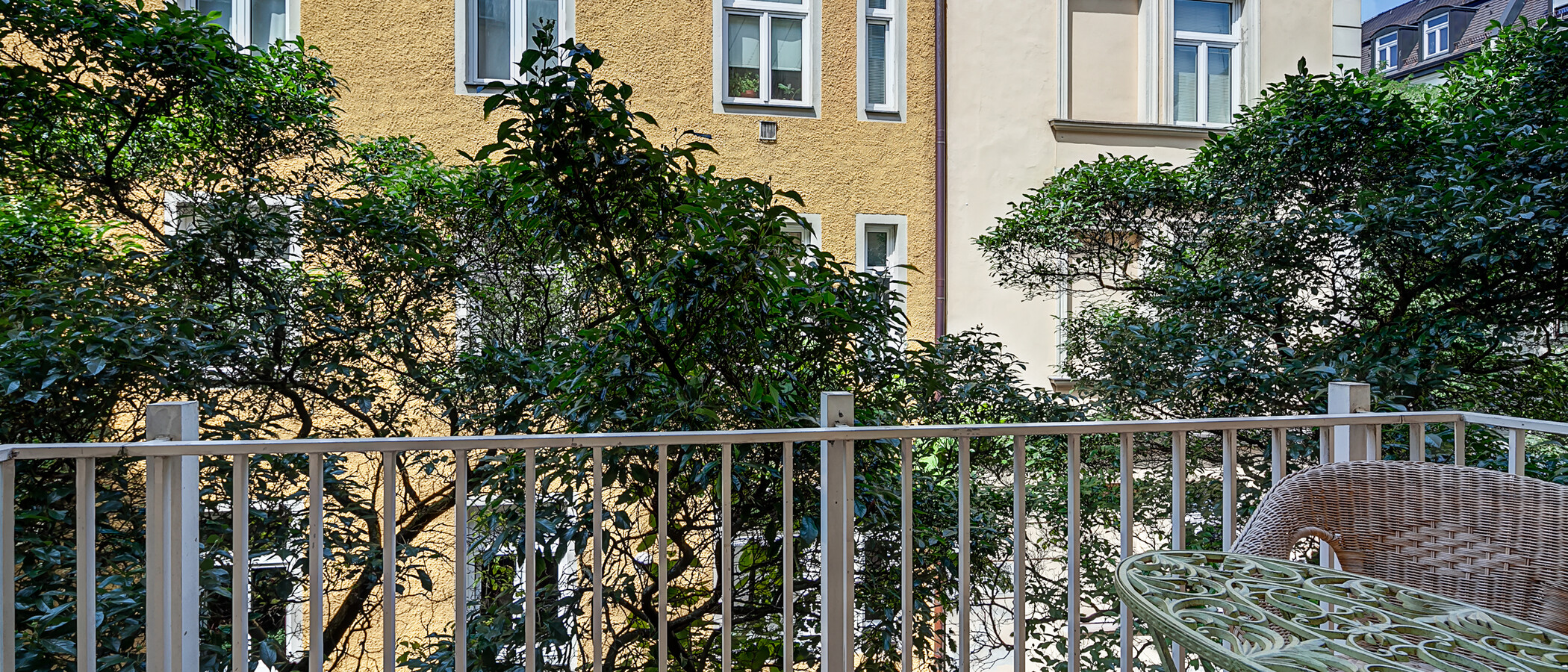 公寓 München Schwabing (links der Leopoldstraße) 02 阳台 1797