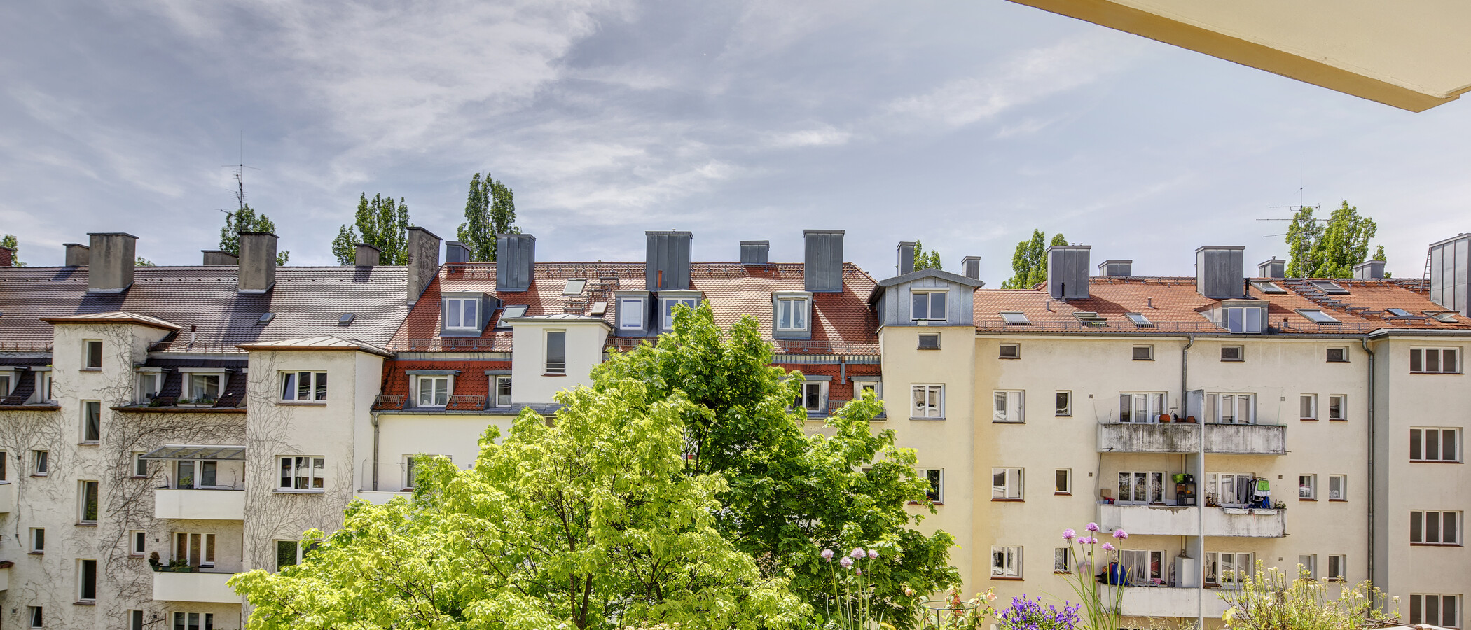 公寓 München Schwabing-West (rund um den Bonner Platz) 01 阳台 230