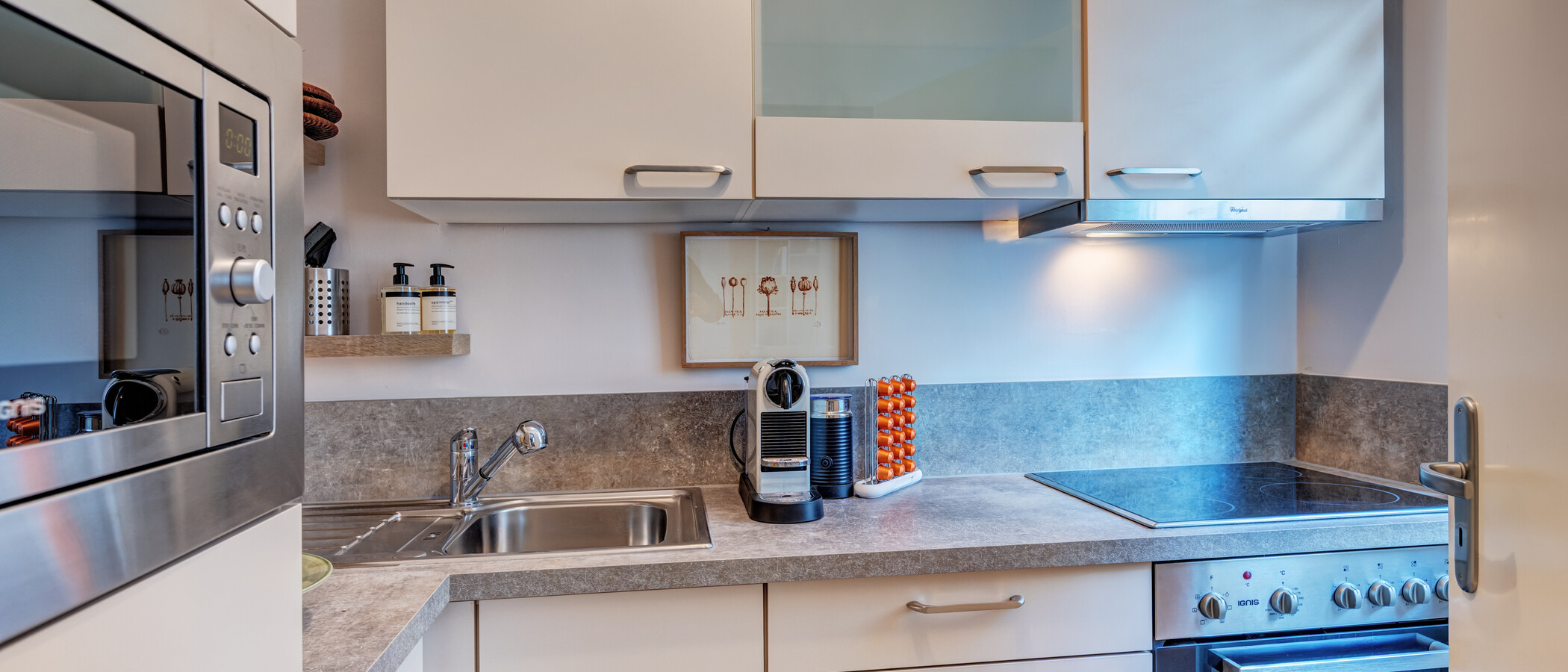 公寓 München Schwabing (links der Leopoldstraße) 01 厨房 3177