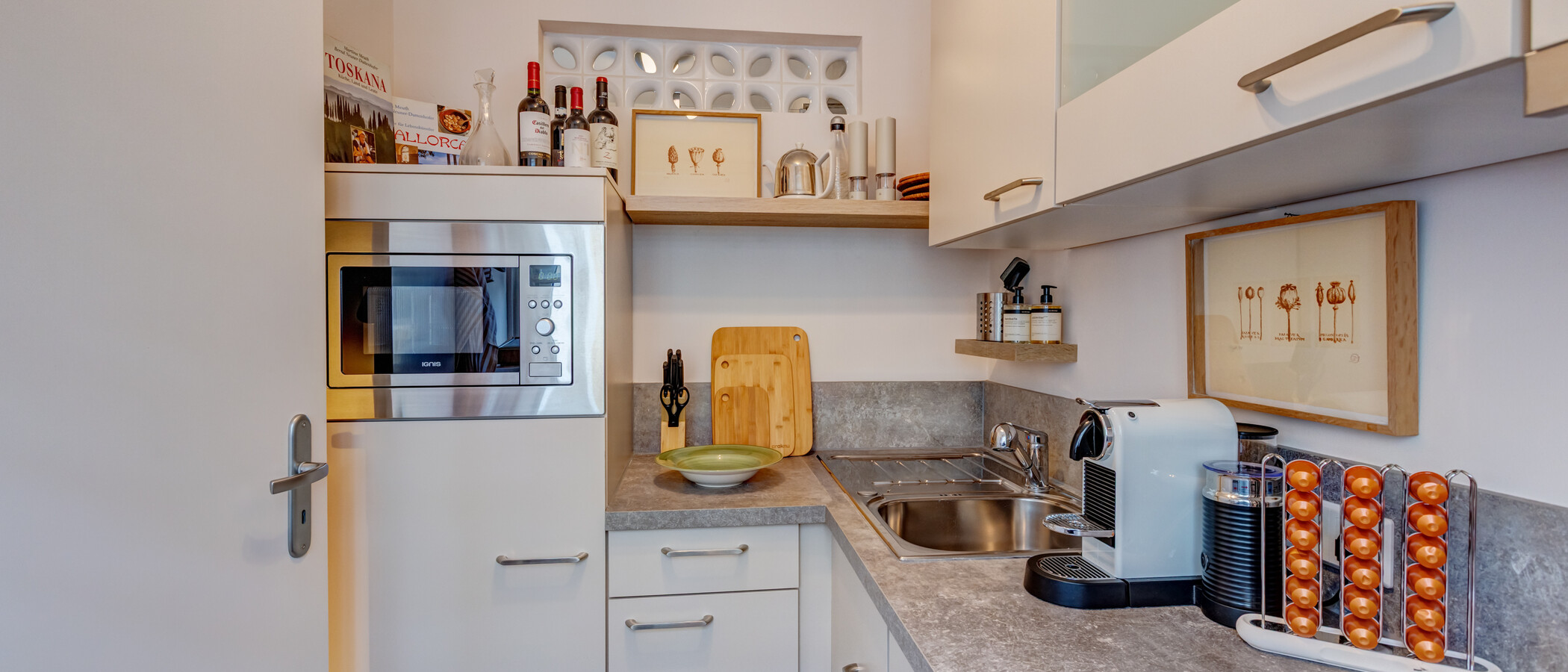 公寓 München Schwabing (links der Leopoldstraße) 02 厨房 3177