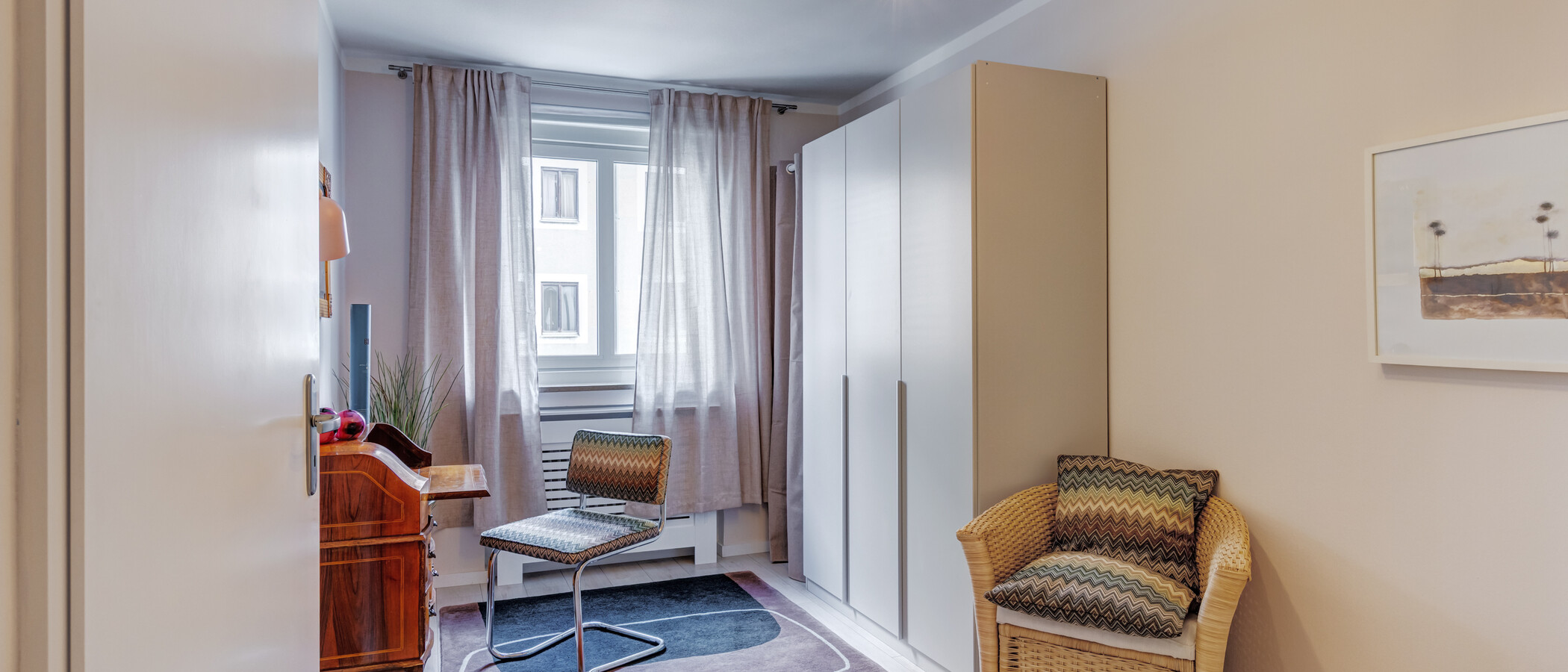 公寓 München Schwabing (links der Leopoldstraße) 02 卧室 3177