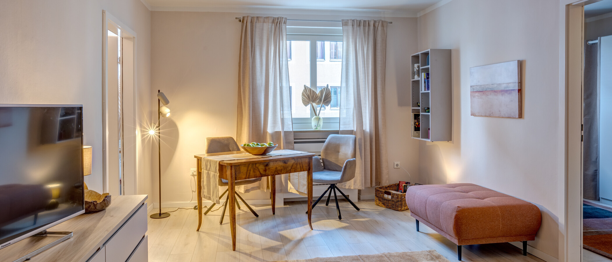 公寓 München Schwabing (links der Leopoldstraße) 01 客厅 3177