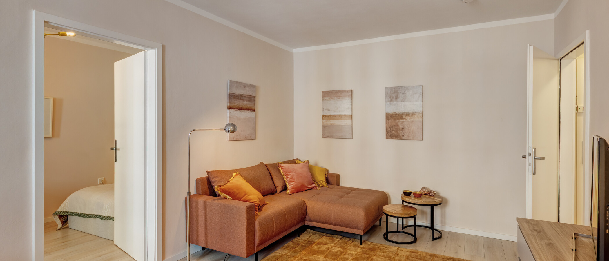 公寓 München Schwabing (links der Leopoldstraße) 03 客厅 3177