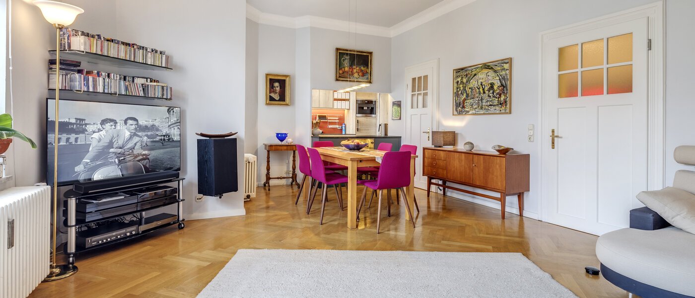 公寓 München Neuhausen 04 客厅 3428