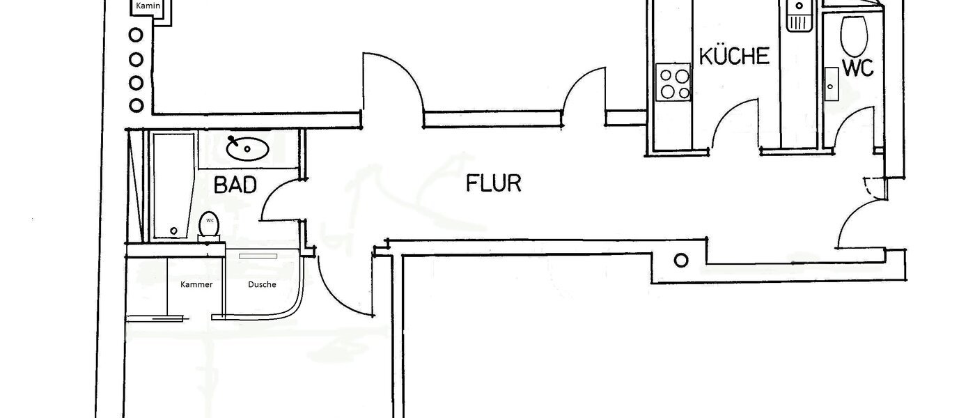 公寓 München Neuhausen 01 平面图 3428