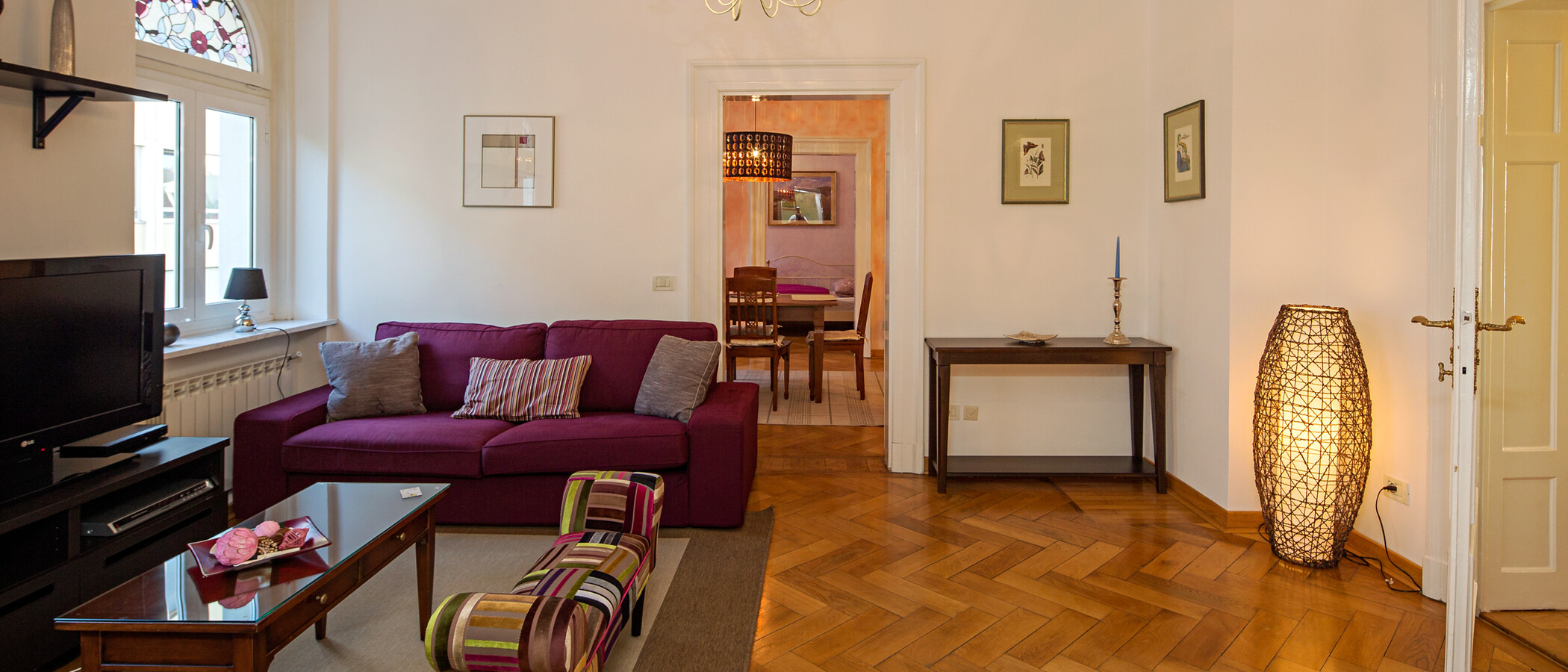 公寓 München Lehel 01 客厅 3457