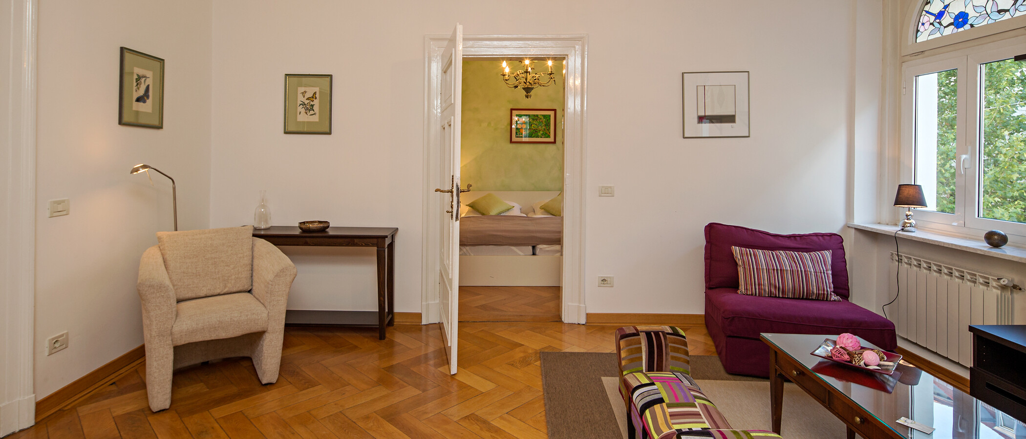 公寓 München Lehel 04 客厅 3457