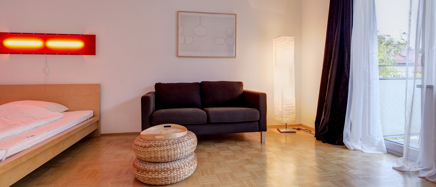 公寓 München Schwabing (links der Leopoldstraße) 02 客厅 3713