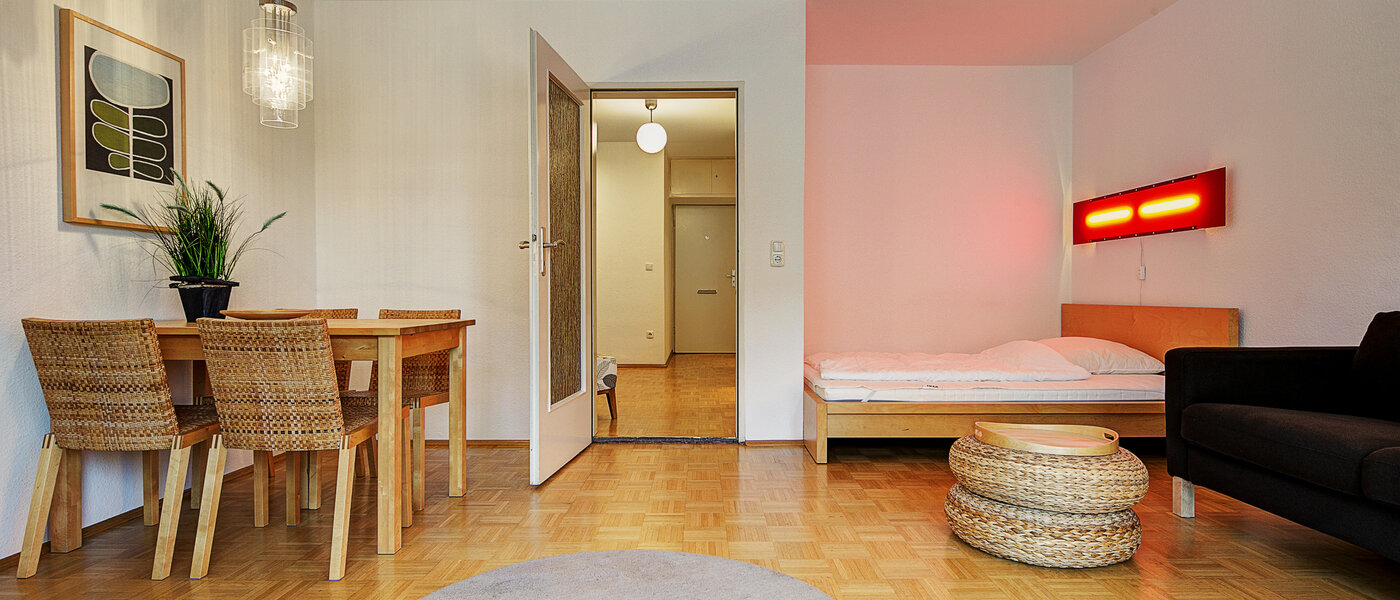 公寓 München Schwabing (links der Leopoldstraße) 03 客厅 3713