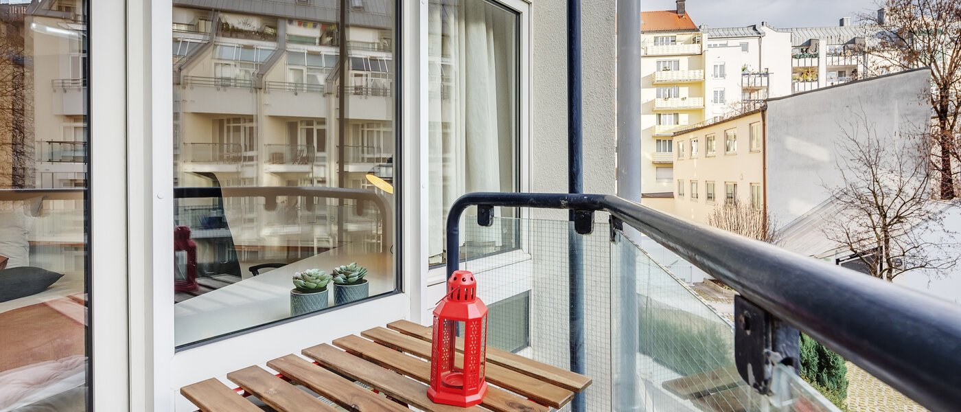 租用公寓 München Maxvorstadt - Museumsviertel 01 阳台 4250