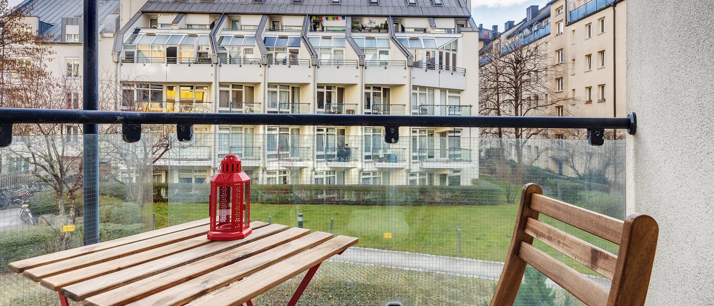 租用公寓 München Maxvorstadt - Museumsviertel 02 阳台 4250