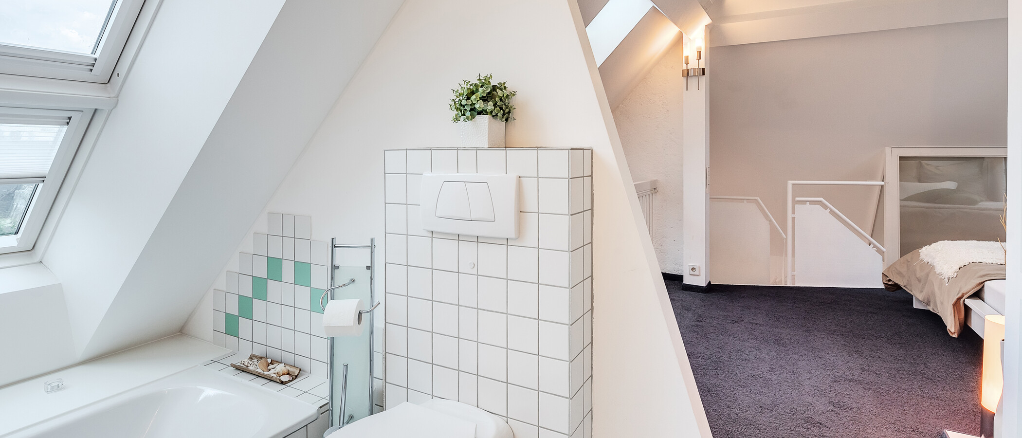 双层公寓 München Westend 04 卫生间 5354