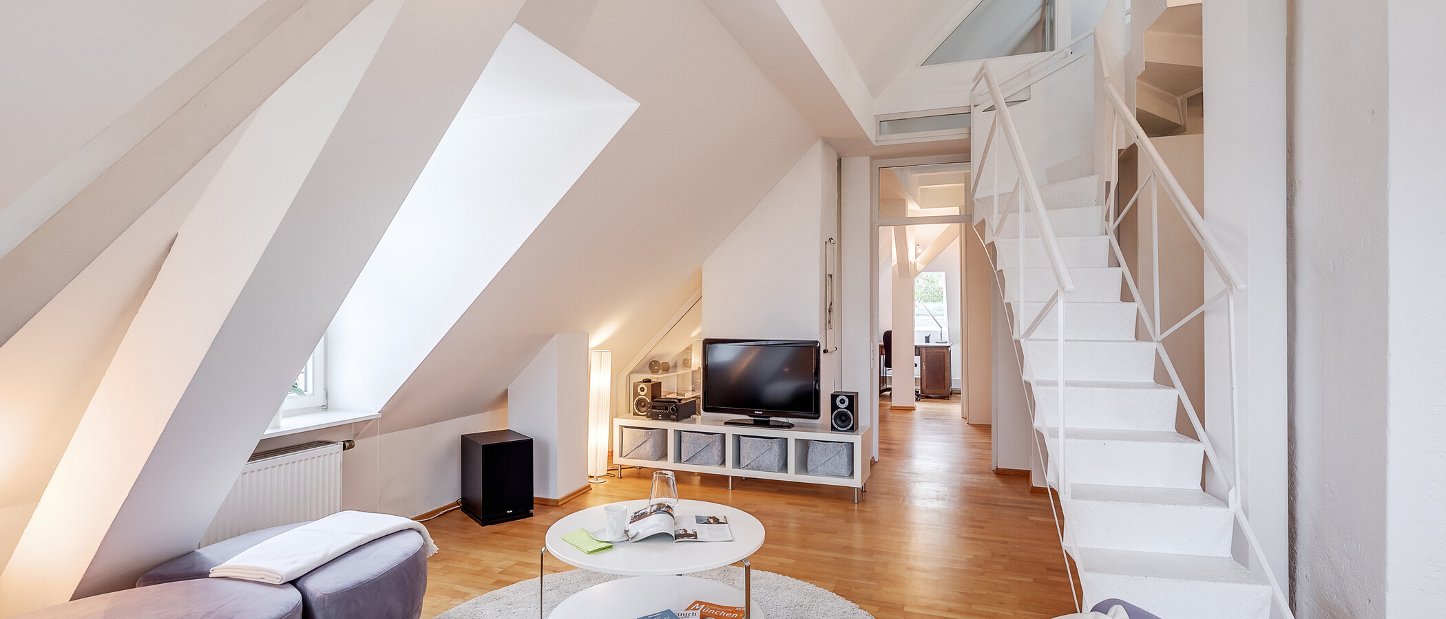 双层公寓 München Westend 03 生活区 5354