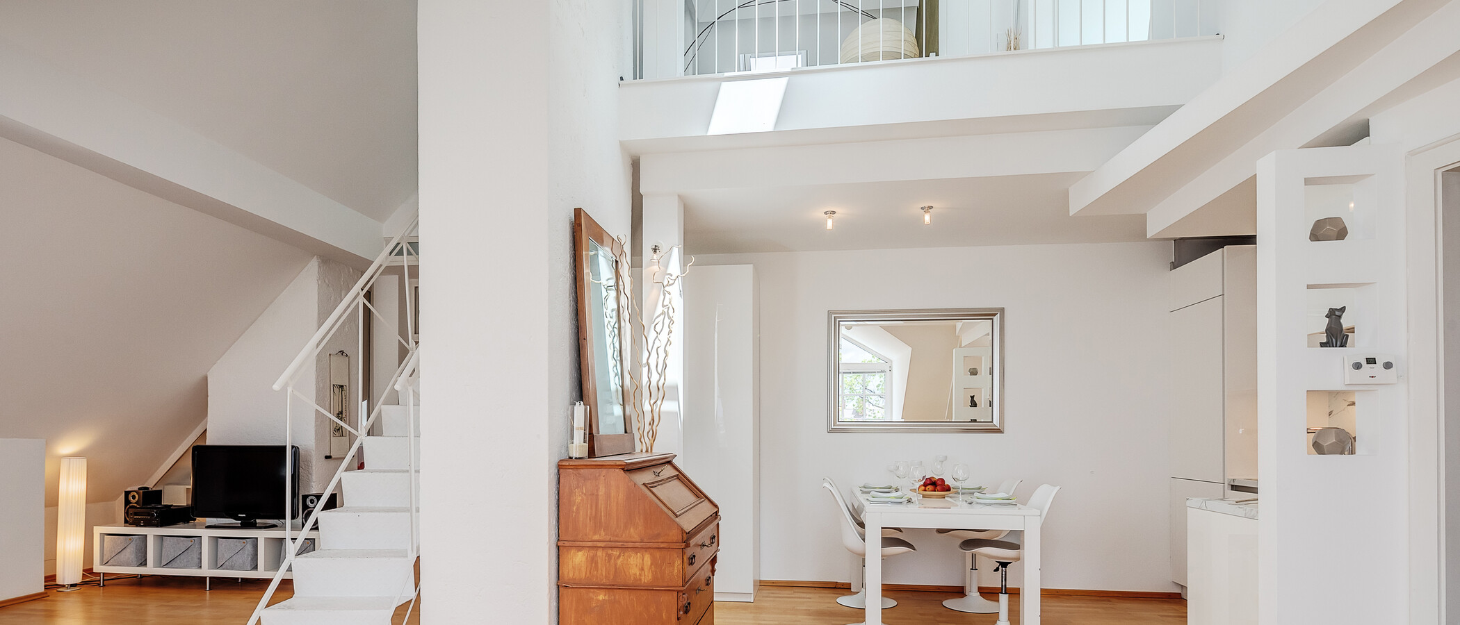 双层公寓 München Westend 04 生活区 5354