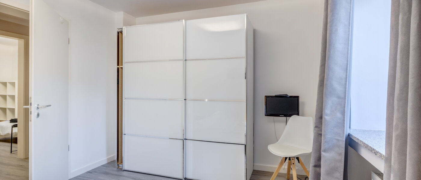 公寓 München Schwabing-Nord (zw. Leopoldstraße & Englischen Garten) 02 第一卧室 5559