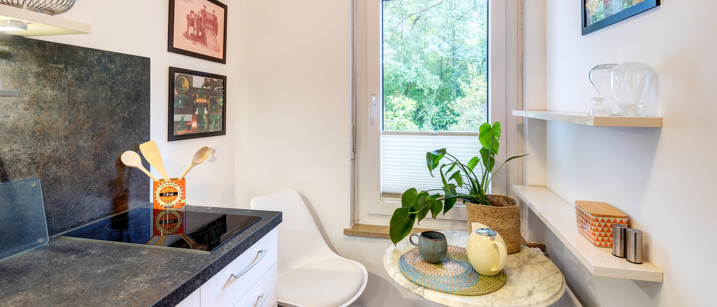 公寓 München Schwabing-Nord (zw. Belgrad- & Leopoldstraße) 01 厨房 565