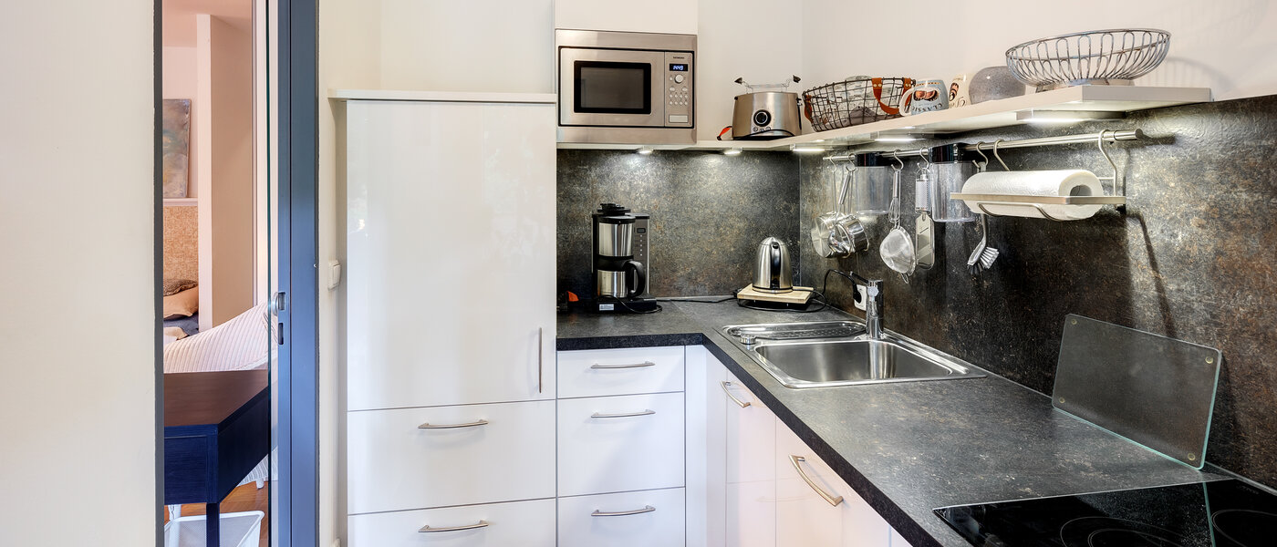 公寓 München Schwabing-Nord (zw. Belgrad- & Leopoldstraße) 03 厨房 565