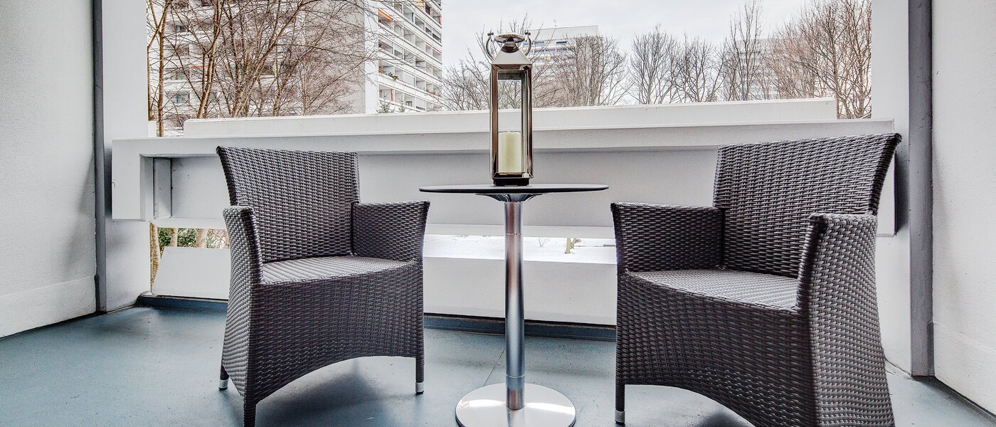 公寓 München Arabellapark 01 阳台 6126