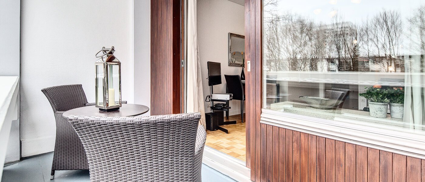 公寓 München Arabellapark 02 阳台 6126