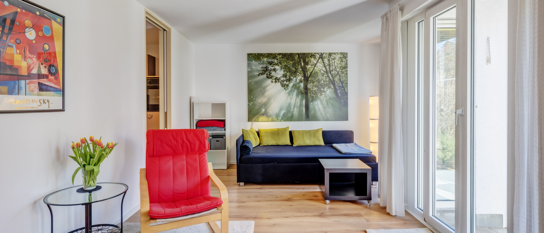 带花园公寓 München Neuhausen 01 生活区 6696