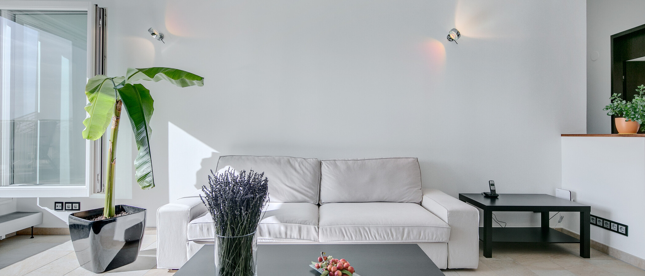屋顶露台公寓 München Arabellapark 03 客厅 7279