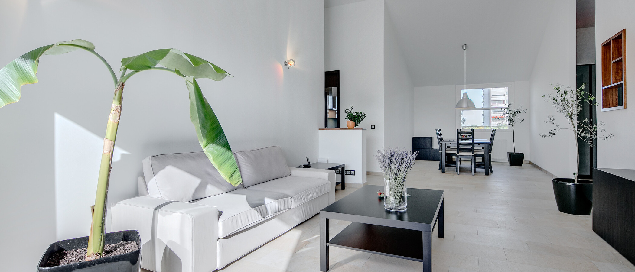 屋顶露台公寓 München Arabellapark 04 客厅 7279
