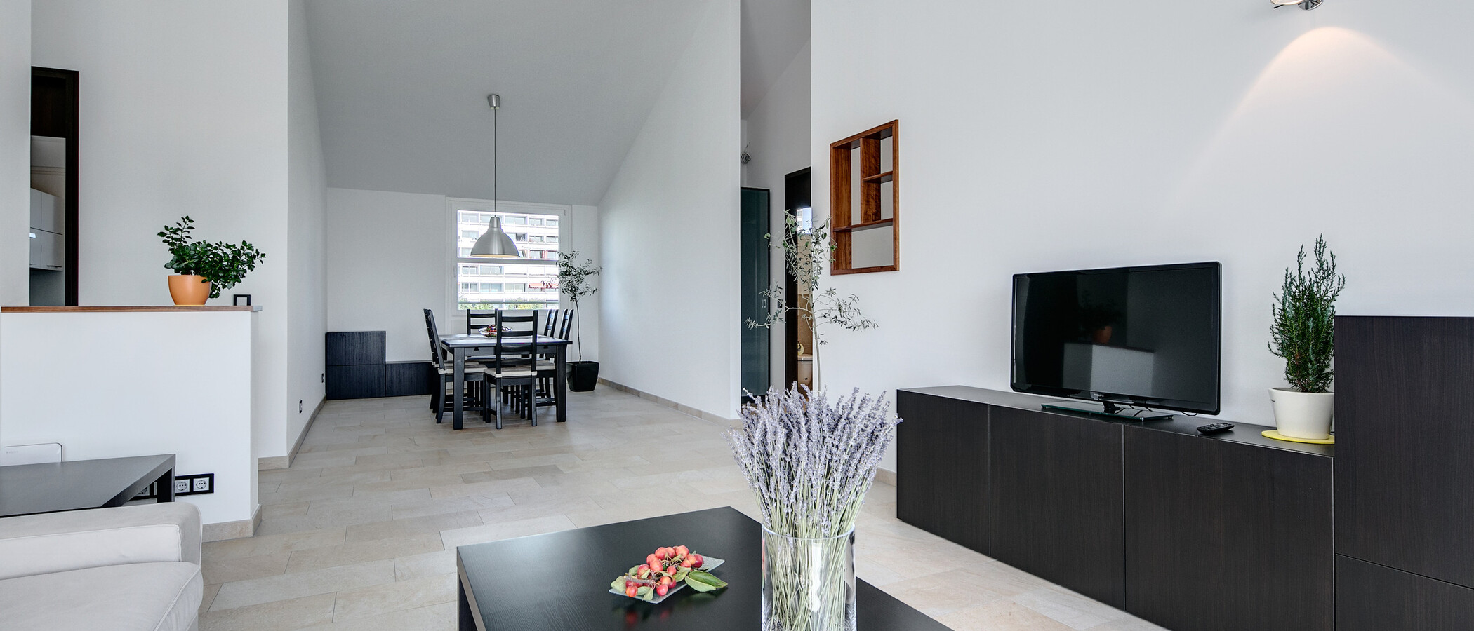 屋顶露台公寓 München Arabellapark 05 客厅 7279