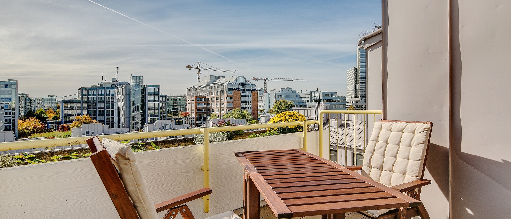 屋顶露台公寓 München Arabellapark 03 露台 7279