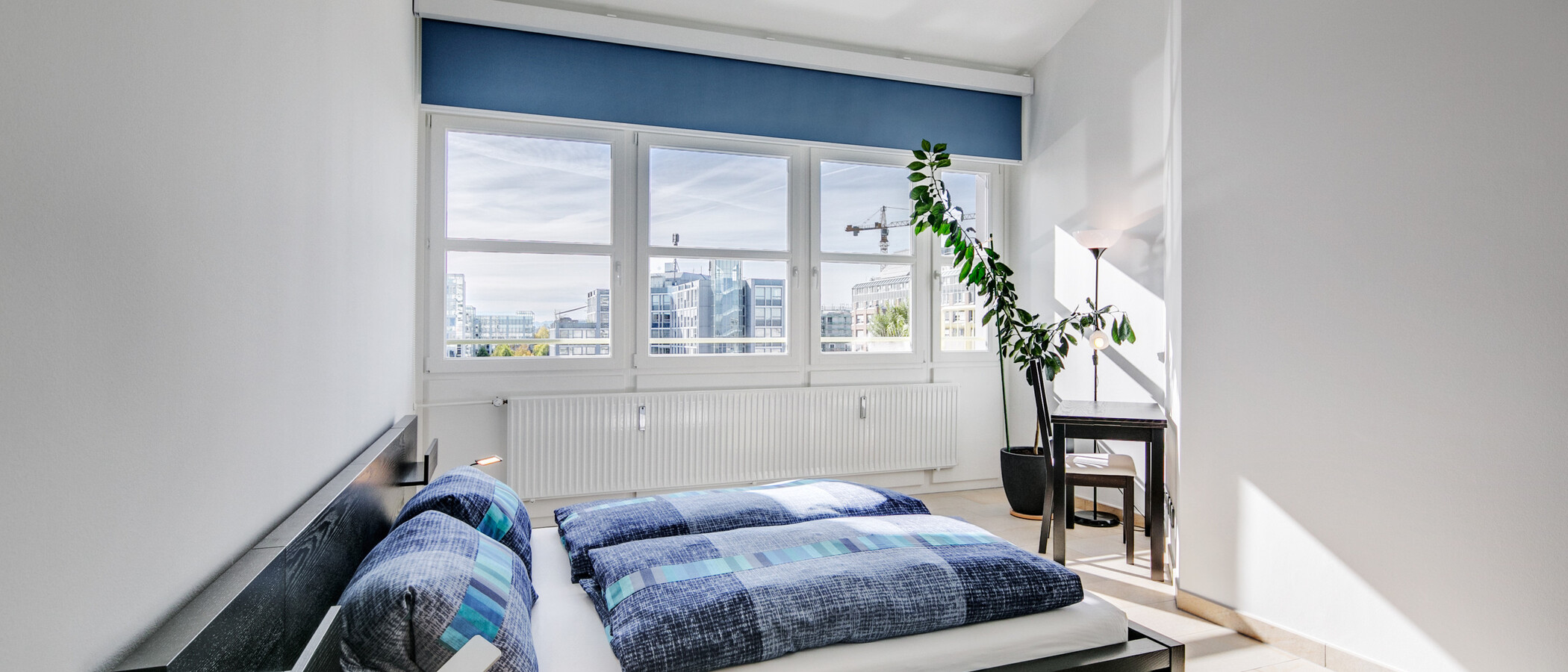 屋顶露台公寓 München Arabellapark 01 睡眠区 7279