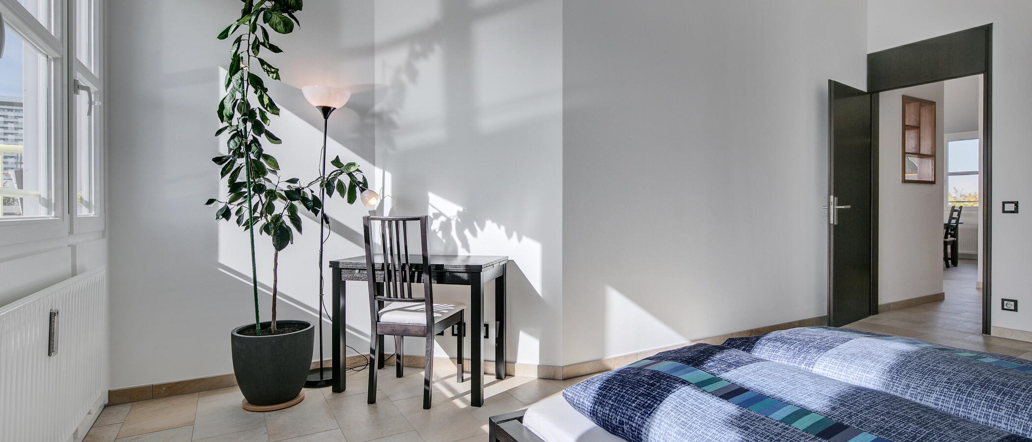 屋顶露台公寓 München Arabellapark 03 睡眠区 7279