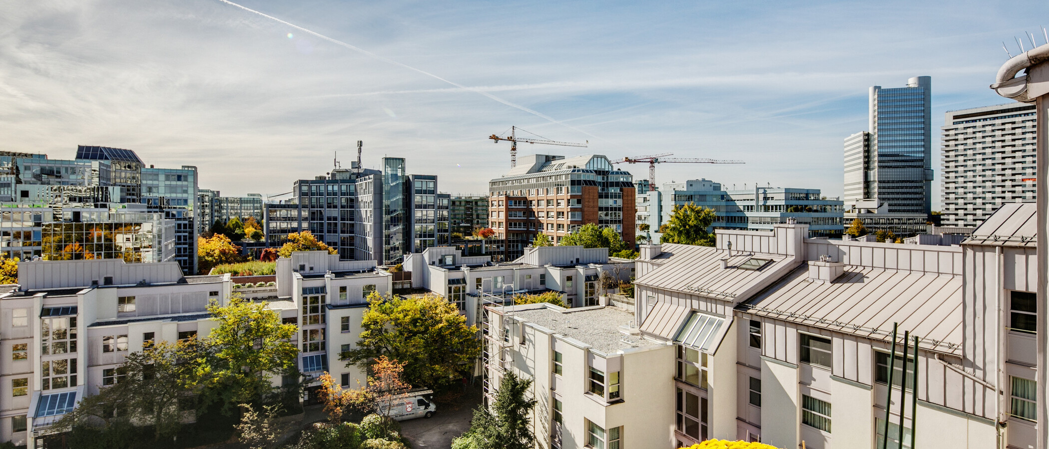 屋顶露台公寓 München Arabellapark 02 景观 7279