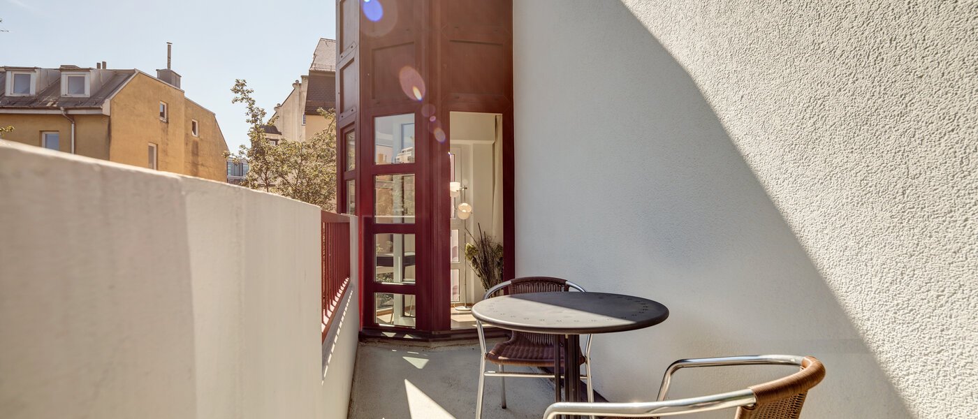 公寓 München Schwanthalerhöhe 01 阳台 7367