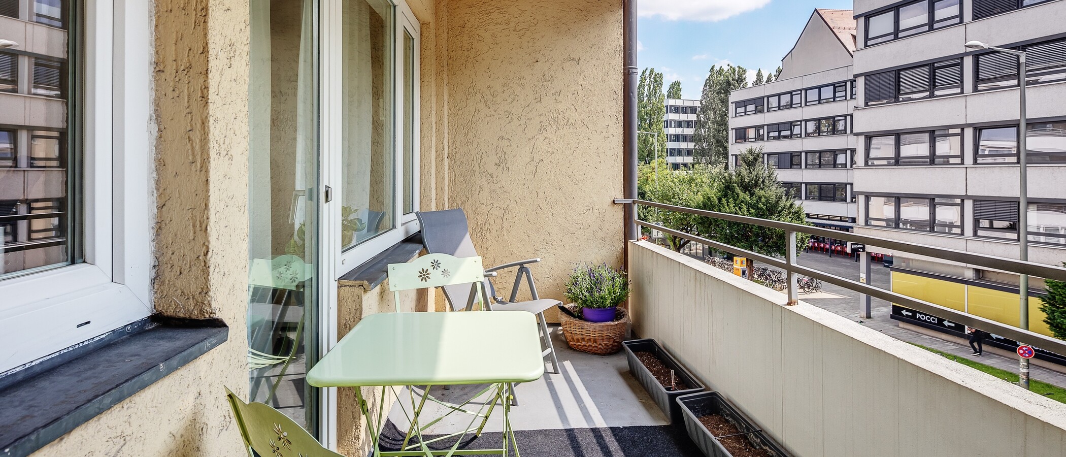 公寓 München Ludwigsvorstadt 02 阳台 7480