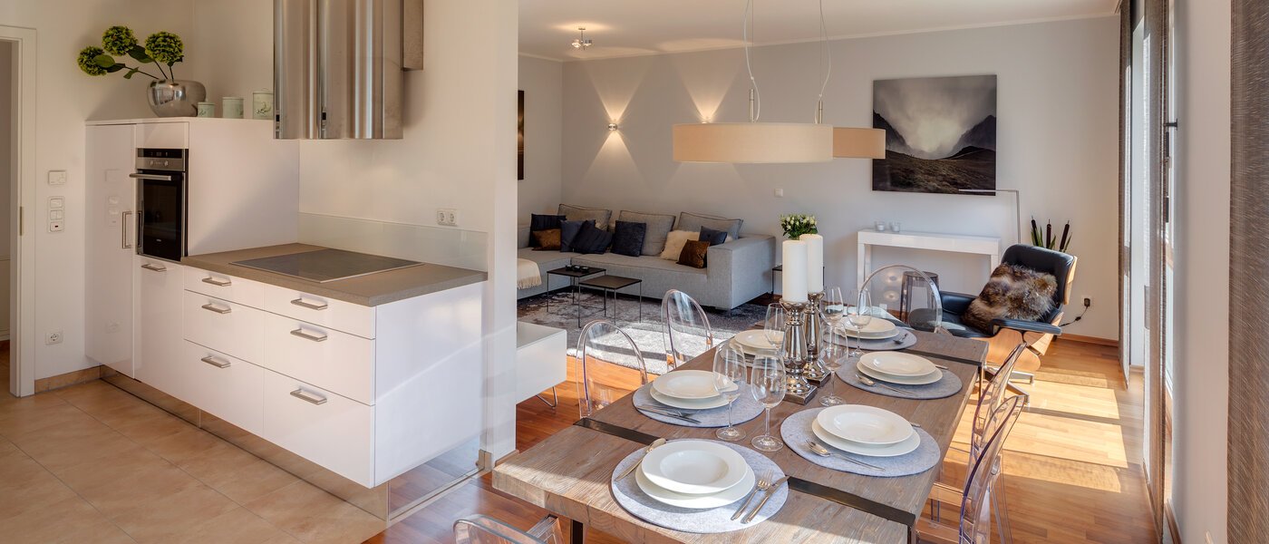 公寓 München Schwabing-West 02 用餐区 7518