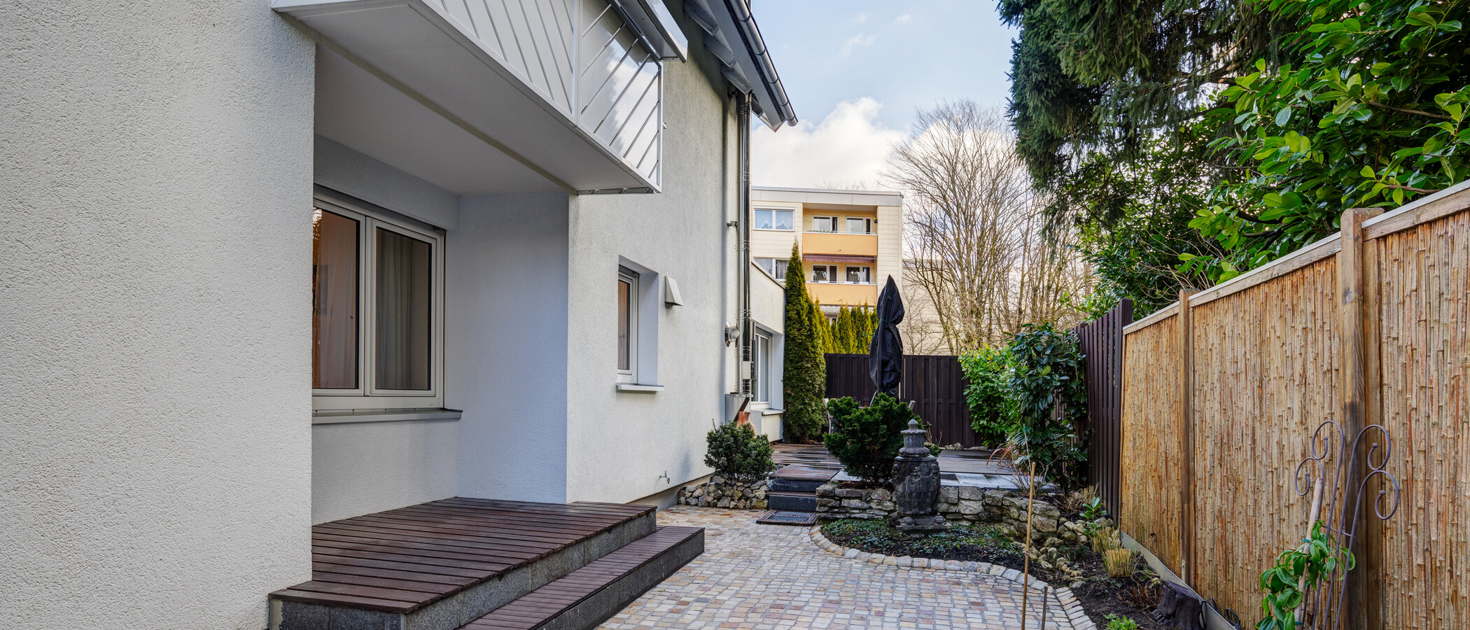 公寓 München Englschalking 01 露台 7607