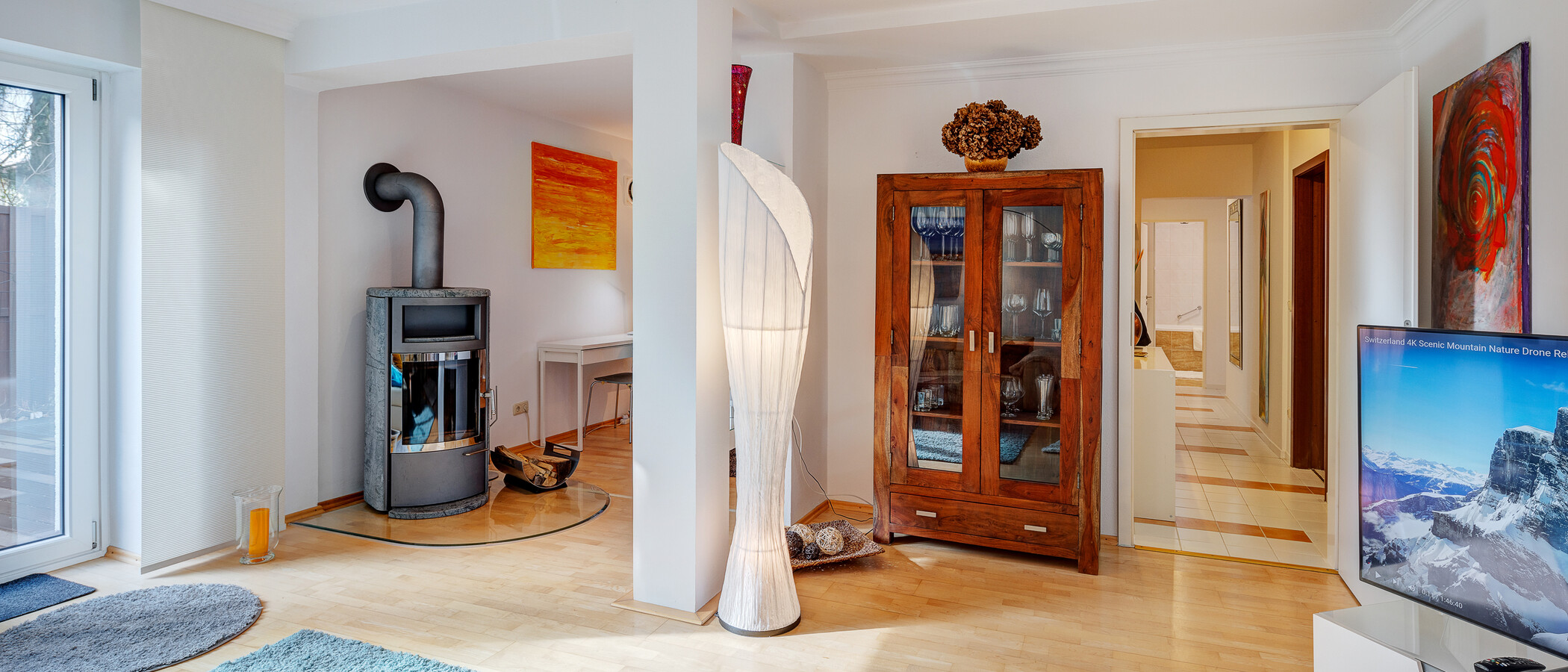 公寓 München Englschalking 03 客厅 7607